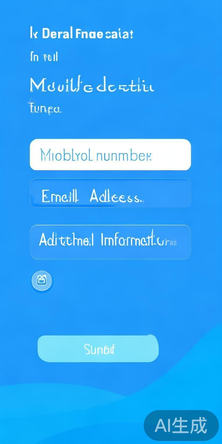 填写基本信息：用户需提供有效的手机号码、电子邮箱地