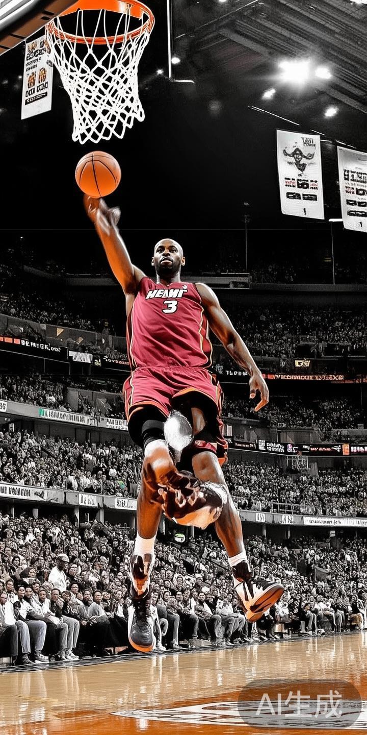 作为一名伟大的篮球运动员，韦德以其极具爆发力和全面