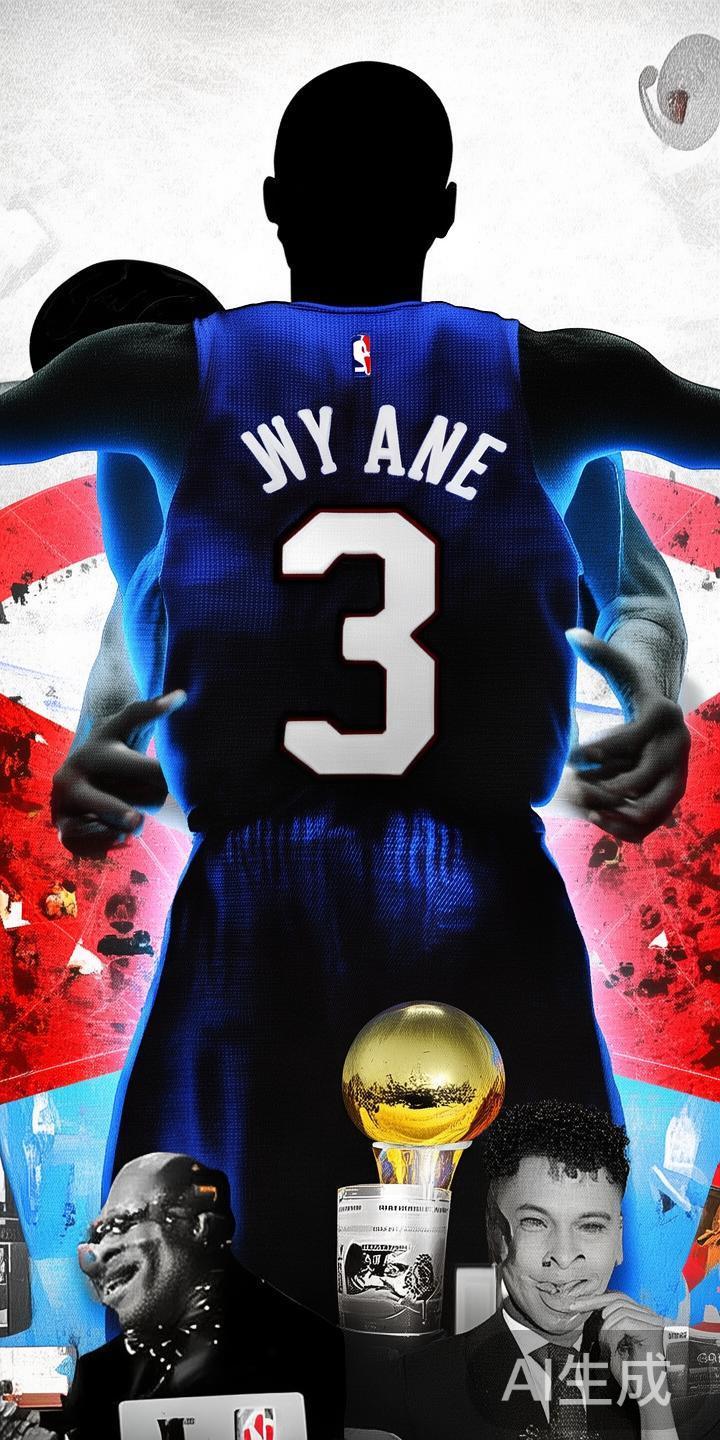 德维恩韦德在职业生涯中以其卓越的运动天赋和顽强拼搏