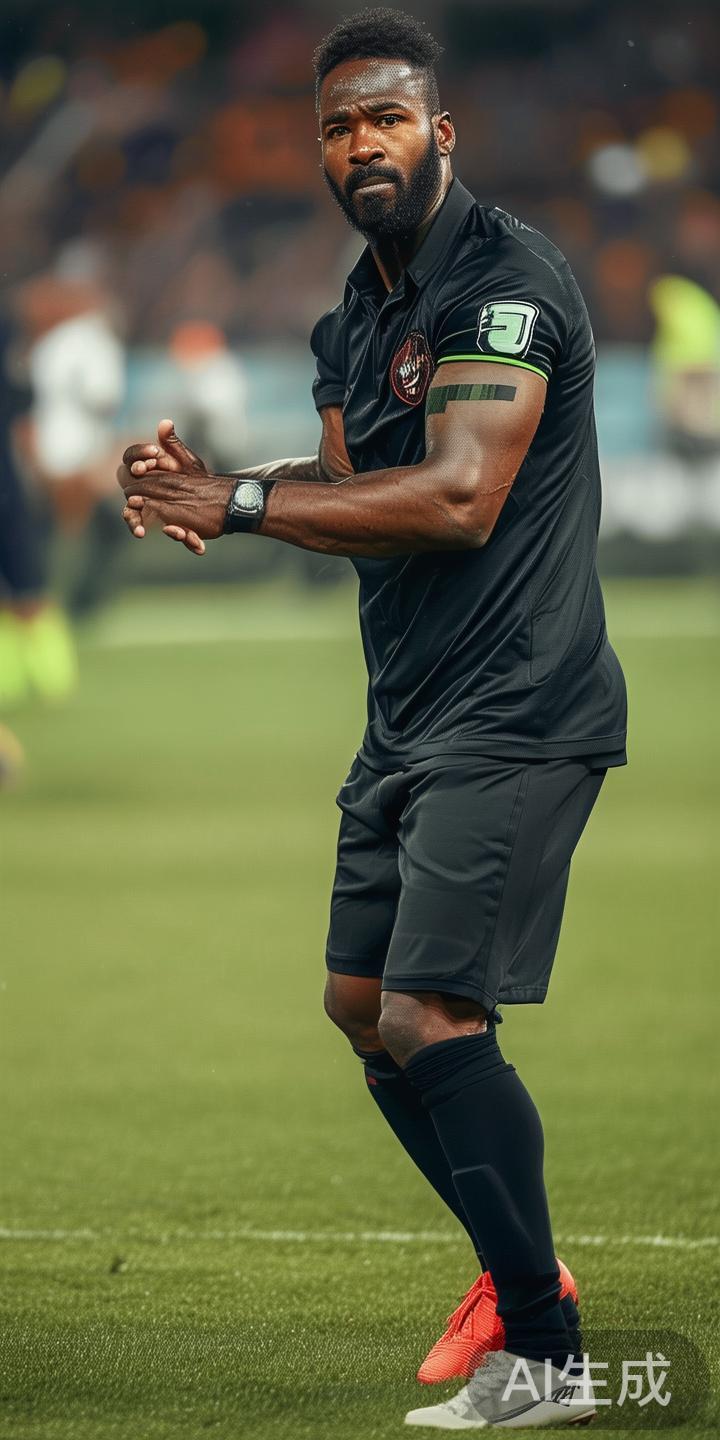 他在比赛中经常充当“指挥官”的角色，通过话语或肢体